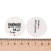 100Pcs Paper Word Printed Gift Tags CDIS-H007-03B-3