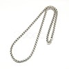 Tarnish Resistant 304 Stainless Steel Venetian Chain Necklace Making STAS-A028-N031P-1