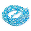 Baking Paint Crackle Glass Bead Strands CCG-S001-8mm-06-A-2