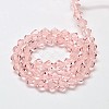 Imitate Austrian Crystal Bicone Glass Beads Strands GLAA-F029-3x3mm-15-2