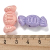 Opaque Acrylic Beads X-OACR-E041-05-3