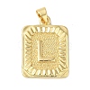 Rack Plating Brass Pendants KK-B092-42G-L-1