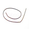 Frosted Electroplated Non-magnetic Synthetic Hematite Bead Strands G-E304-58B-2