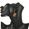 Transparent Acrylic 304 Stainless Steel Dangle Earrings EJEW-TA00828-2
