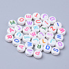 Opaque White Acrylic Beads MACR-S273-46-1