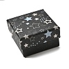 Star Print Paperboard Jewelry Gift Boxes CON-K016-01A-1