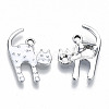 Eco-Friendly Zinc Alloy Pendants FIND-N048-45-NR-3
