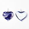 Handmade Lampwork Pendants LAMP-S093-B-3