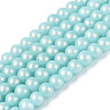 Baking Paint Glass Pearl Beads Strands DGLA-ZX001-05A-11-1