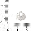 Brass Micro Pave Cubic Zirconia Charms ZIRC-P122-01B-P01-3