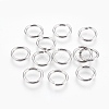 Tarnish Resistant 304 Stainless Steel Saw Cut Open Jump Rings STAS-P212-24P-01-1