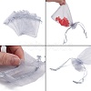 Organza Gift Bags with Drawstring X1-OP-R016-9x12cm-05-4