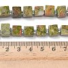 Natural Unakite Beads Strands G-D338-A14-5