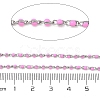 304 Stainless Steel Enamel Twisted Chains STAS-R100-40P-07-2