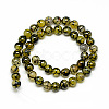 Natural Dragon Veins Agate Beads Strands X-G-Q948-81B-8mm-2