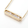 304 Stainless Steel Pendant Necklaces X-NJEW-P206-20G-1