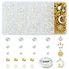 DIY Electroplate Glass Beads Bracelets Jewelry Set DIY-YW0009-75-1