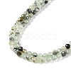 Natural Prehnite Beads Strands G-G139-A17-03-4