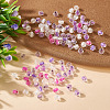 2Bags 200Pcs Transparent Glass Beads GLAA-TA0003-44C-4