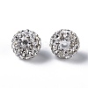 Grade A Rhinestone Pave Disco Ball Beads RB-Q102-12-2