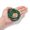 Natural Malachite Bead Strands G-O152-47-8mm-A-4