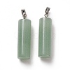 Natural Green Aventurine Pendants G-E135-02P-02-2