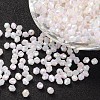 Bicone AB Color Plated Eco-Friendly Transparent Acrylic Beads TACR-A003-4mm-78-1