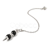 Natural Black Onyx Pointed Dowsing Pendulums G-K338-29P-07-2