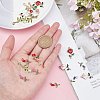 Alloy Enamel Pendants PALLOY-SC0002-76-3