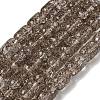 Transparent Crackle Glass Beads Strands GLAA-NH0001-04E-1