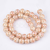 Electroplate Glass Beads Strands EGLA-S177-09A-M-2
