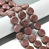 Natural Rhodonite Beads Strands G-K365-A02-01-2