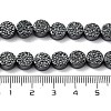 Synthetic Non-Magnetic Hematite Beads Strands G-H303-B09-4