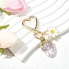 Acrylic Strawberry Pendant Decoration HJEW-SW00120-03-7