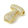 Rack Plating Brass Cubic Zirconia Pendants KK-S378-02G-T-2