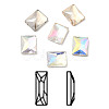 K9 Glass Rhinestone Cabochons RGLA-N002-09B-1