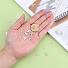Tarnish Resistant 304 Stainless Steel Letter Charms X-STAS-O072-K-4