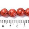 Synthetic Turquoise Beads Strands G-L605-G01-04D-5
