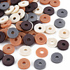Handmade Polymer Clay Beads Strands CLAY-R089-8mm-T005-2
