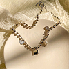 24Pcs 4 Style Brass Charms KK-CA0001-30-6