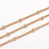 Ion Plating(IP) 304 Stainless Steel Curb Chains CHS-K004-12G-0.4mm-1