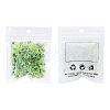 Transparent Light Green Acrylic Beads TACR-YW0001-09B-8