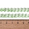 Transparent Glass Beads Strands GLAA-Q118-01A-B07-4