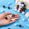 30Pcs 2 Colors Cloth Pendants FIND-TA0008-35-5