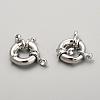 Rack Plating Brass Spring Ring Clasps KK-D399-C-P-NF-2
