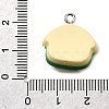 Christmas Opaque Resin Pendants CRES-D314-02P-02-3