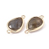 Natural Mixed Gemstone Links connectors G-L514-015-M-4