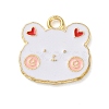 Cute Animal Alloy Enamel Pendants ENAM-U002-03C-KCG-1