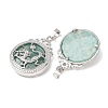 Natural Amazonite Pendants GG-CBA0251-10A-P-2