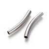 Tarnish Resistant 304 Stainless Steel Tube Beads STAS-L226-056P-2
